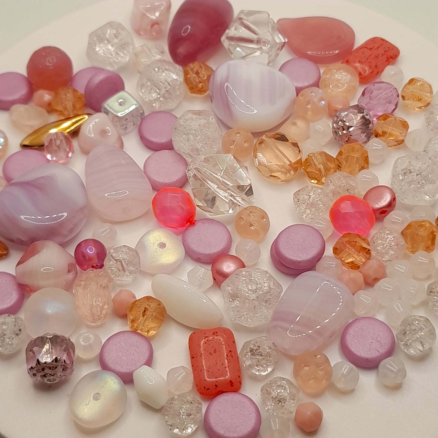 PRECIOSA czech beads "Little princess" for making bracelets, necklaces, earrings and other jewelry. - VadymShop