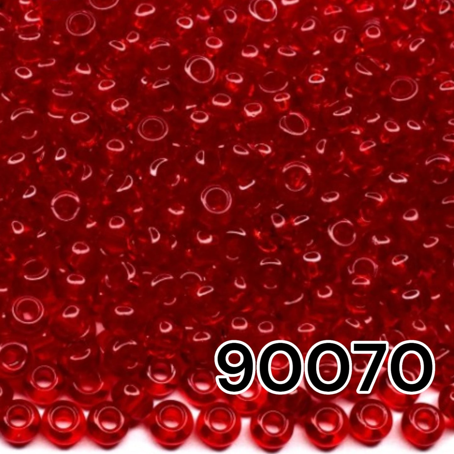 90070 Czech Seed Beads Preciosa Rocailles Transparent