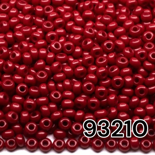 93210_6/0 Czech Seed Beads Preciosa Ornella Rocailes Opaque, size: 6/0.