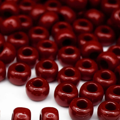 2/0 93210 Preciosa Čekiško Stiklo Karoliukai Rokajaus 6.1mm. Raudonai Ruda Nepermatoma natūrali.