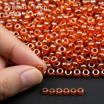 10/0 96000 Preciosa čekiško stiklo Karoliukai Rokajaus 2.3mm. Hiacinto spalvos skaidrūs Sfinx.