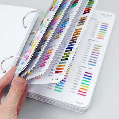 Preciosa Rocailles Perler – Farvekatalog.